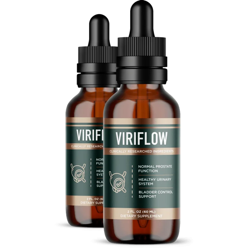 ViriFlow Men's Wellness Support — 2 Bottle / 60 Day Pack